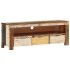Mueble de TV madera maciza reciclada 110x30x40
