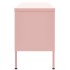 Mueble para TV de acero rosa 105x35x50