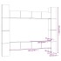 Set de muebles de salón 8 pzas madera ingeniería gris