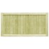Puertas de valla madera de pino impregnada 300x75 cm 2