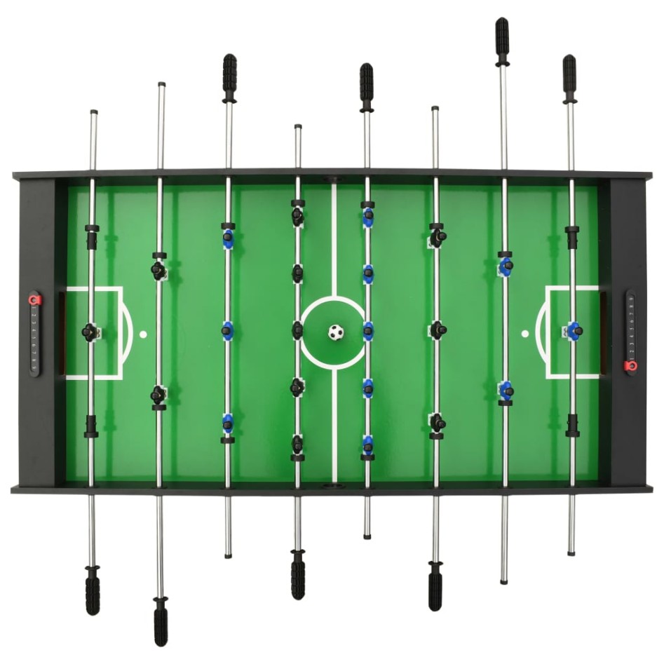 Futbolín plegable negro 121x61x80