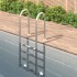 Escalera para piscina acero inoxidable 304 54x38x184,5