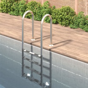 Escalera para piscina acero inoxidable 304 54x38x184,5