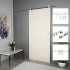 Kit de herrajes para puerta corredera 183 cm acero