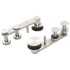 Kit de herrajes para puerta corredera 183 cm acero