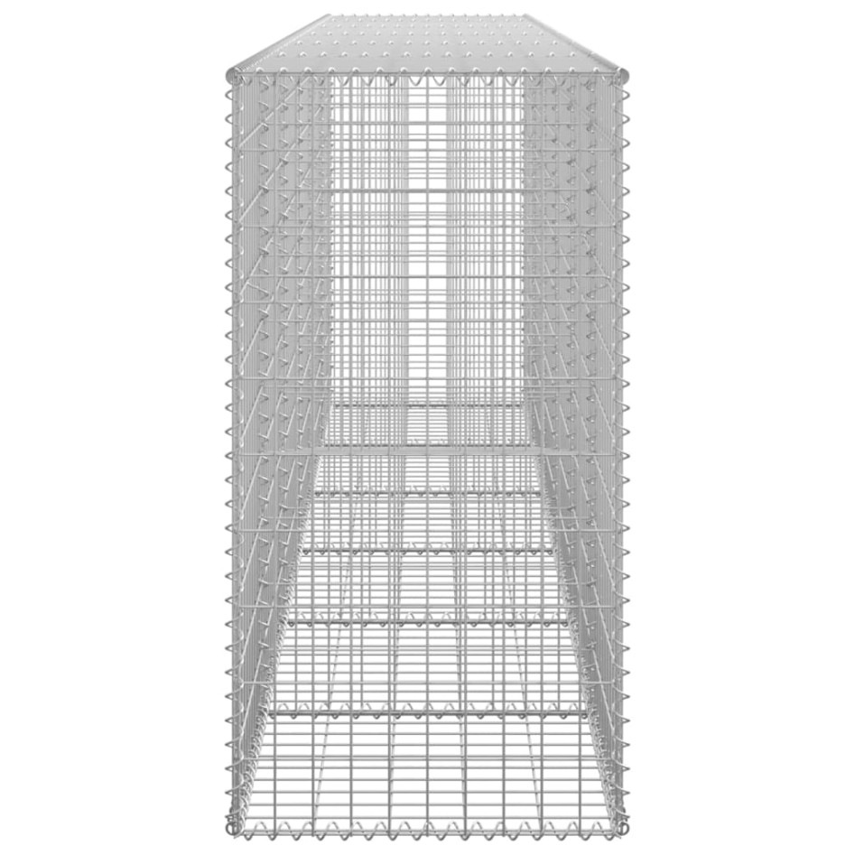 Muro de gaviones con cubiertas acero galvanizado 300x50x100