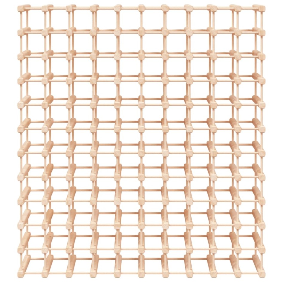 Botellero para 120 botellas madera maciza pino