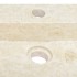 Lavabo crema mármol 58x39x10