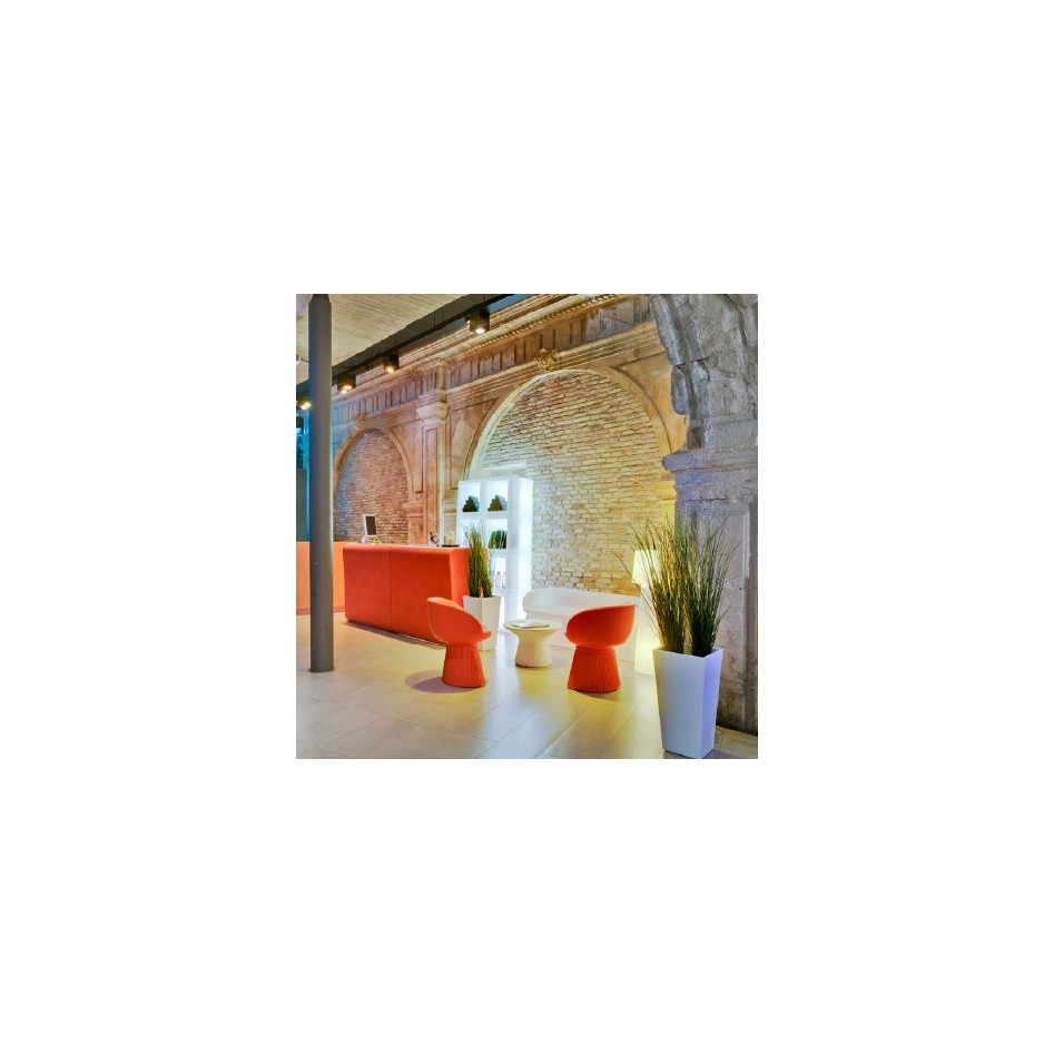 Macetero iluminado Limesa