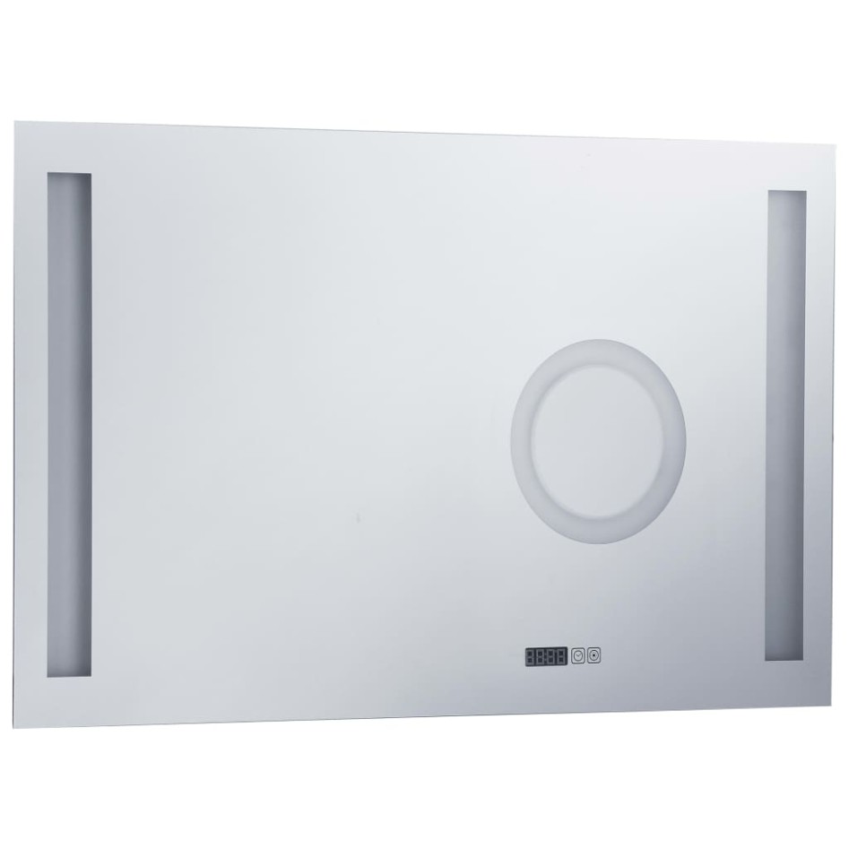 Espejo de pared de baño con LED y sensor táctil 100x60
