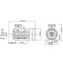 Motor eléctrico trifásico aluminio 3kW/4HP 2 polos 2840