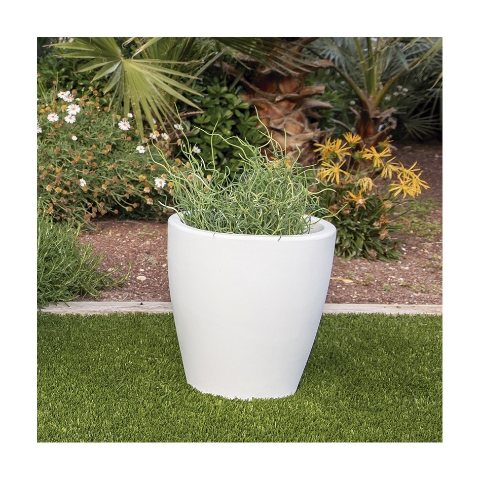 Macetero decorativo con luz