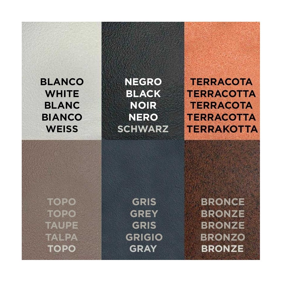 Macetero de líneas redondas, modelo Violeta 40