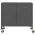 Armario de almacenamiento acero gris antracita 60x35x56