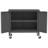 Armario de almacenamiento acero gris antracita 60x35x56