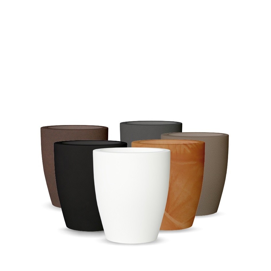 Macetero decorativo con luz