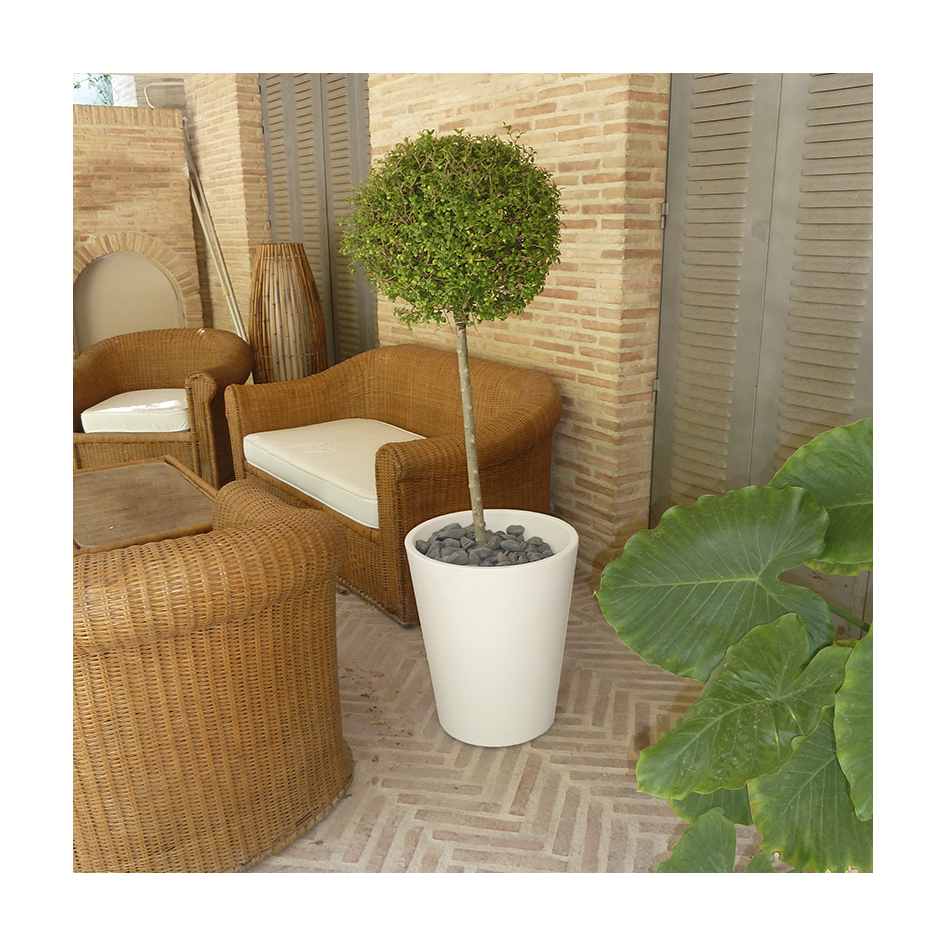 Macetero redondo, modelo Gerbera 45