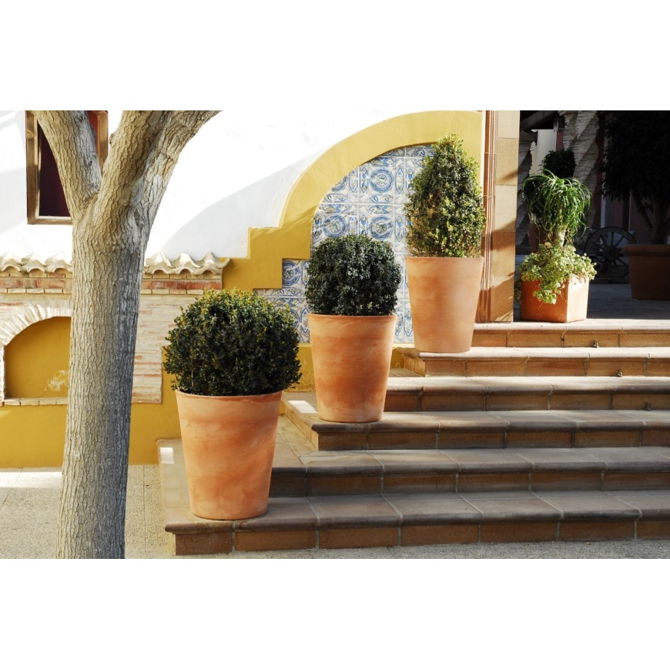 Macetero redondo, modelo Gerbera 45