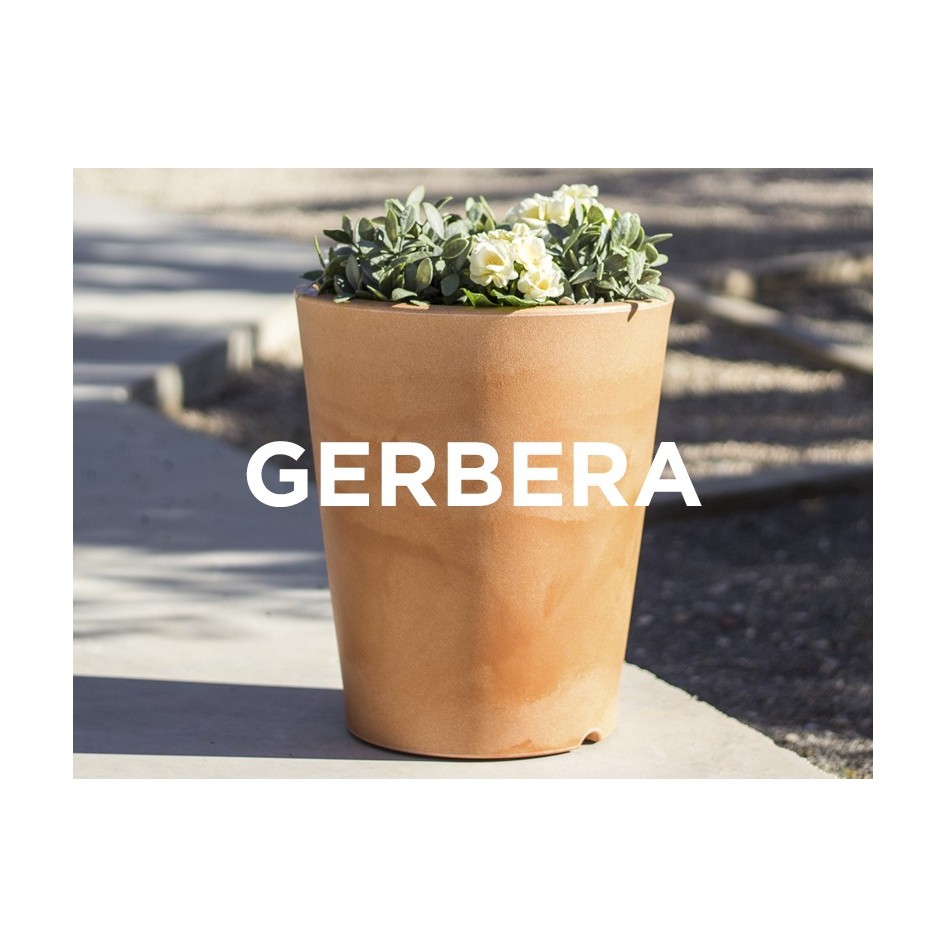 Macetero redondo, modelo Gerbera 45