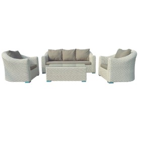 Rattan de color blanco