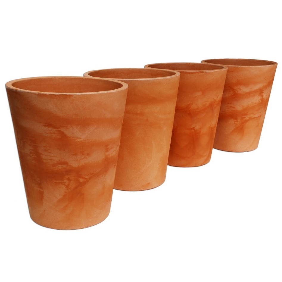 Macetero redondo, modelo Gerbera 45