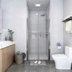 Puerta de ducha transparente ESG 86x190