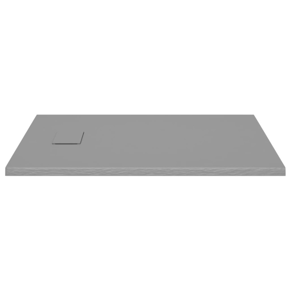 Plato de ducha SMC gris 100x80