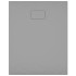 Plato de ducha SMC gris 100x80