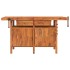 Banco de trabajo cajones y tornillos banco madera 162x62x83