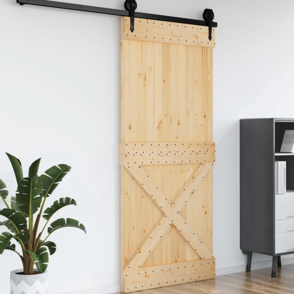 Puerta NARVIK madera maciza pino 100x210