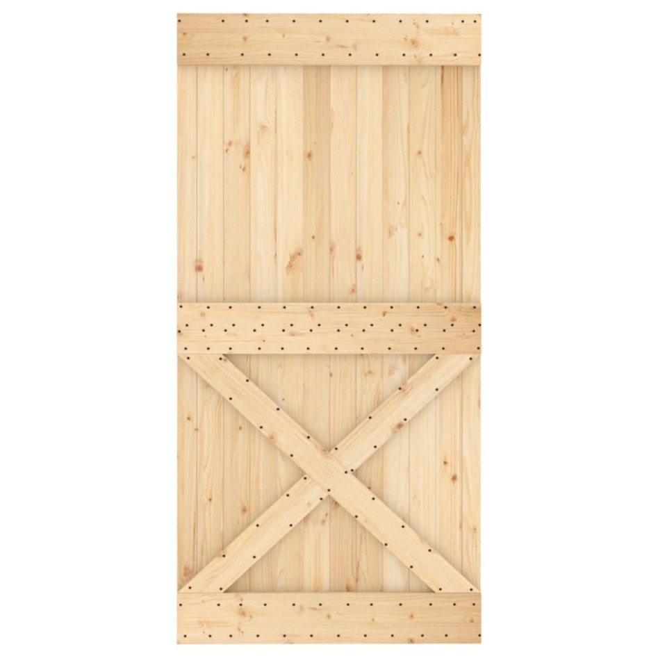 Puerta NARVIK madera maciza pino 100x210