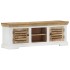 Mueble de TV madera maciza de mango 110x30x40