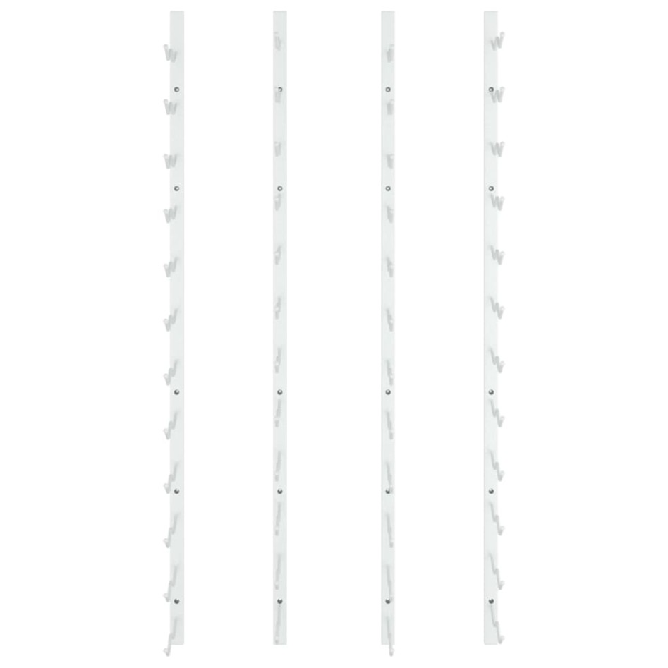 Botellero de pared para 24 botellas 2 unidades hierro