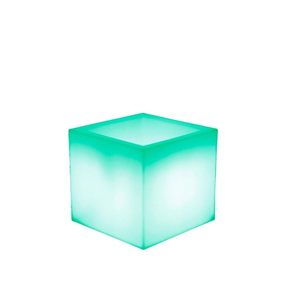 Macetero cuadrado, modelo Narciso 40