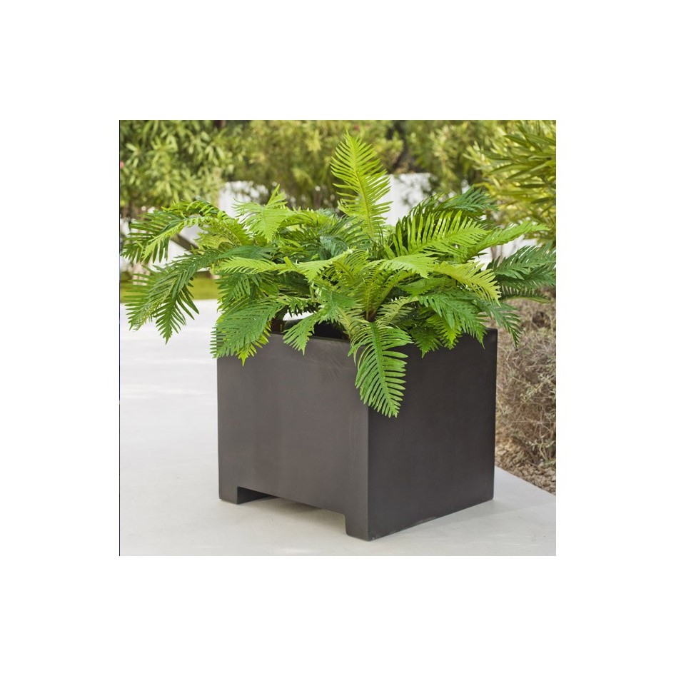 Macetero cuadrado, modelo Narciso 40
