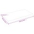 Tablero mesa madera tratada borde natural marrón
