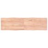Tablero mesa madera tratada borde natural marrón