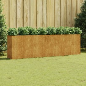 Jardinera acero corten 280x40x80