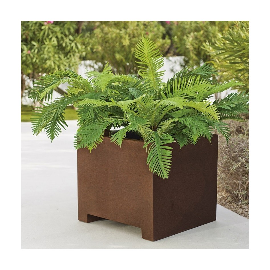 Macetero cuadrado, modelo Narciso 60