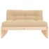 Sofá central madera maciza de pino 120x80