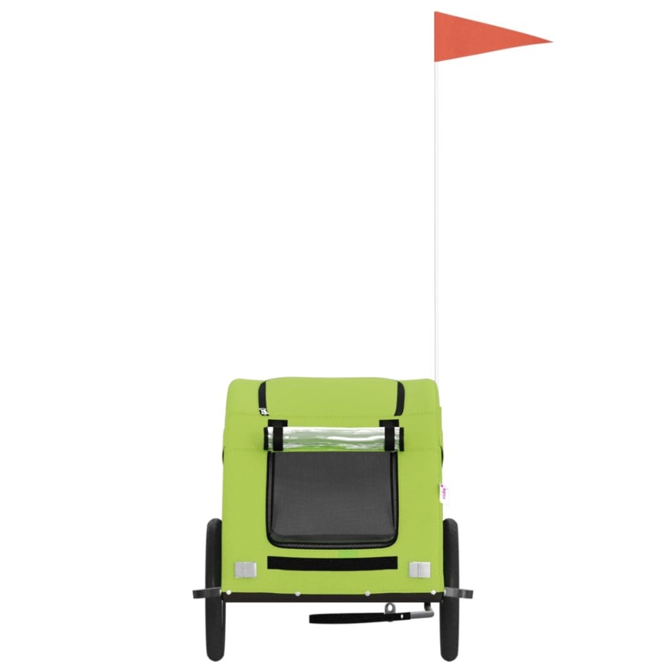 Remolque de bicicleta mascotas hierro tela Oxford