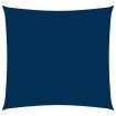 Toldo de vela cuadrado tela Oxford azul 6x6 m