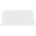 Puerta de armario lamas 2 uds madera pino blanco 99,3x59,4