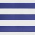 Toldo retráctil automático azul y blanco 3x2,5