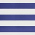 Toldo retráctil automático azul y blanco 4x3