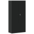 Armario archivador de acero negro 90x40x180