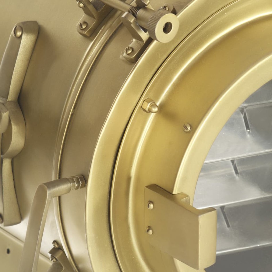 Lámpara de suelo con trípode madera maciza de mango 193