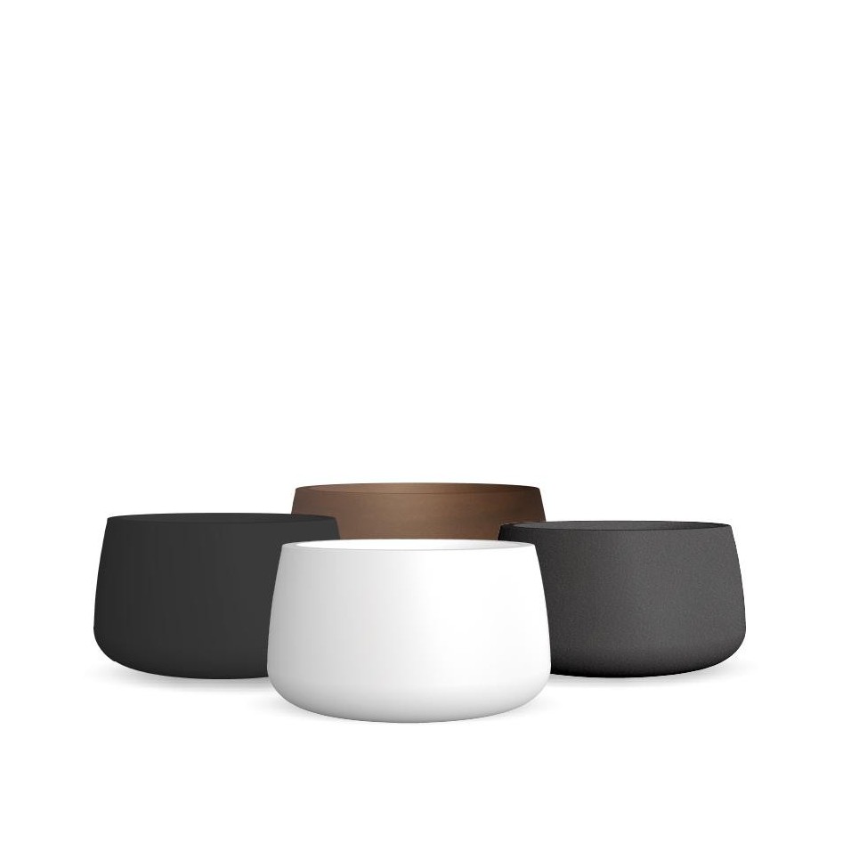 Macetero redondo, modelo Camelia 80