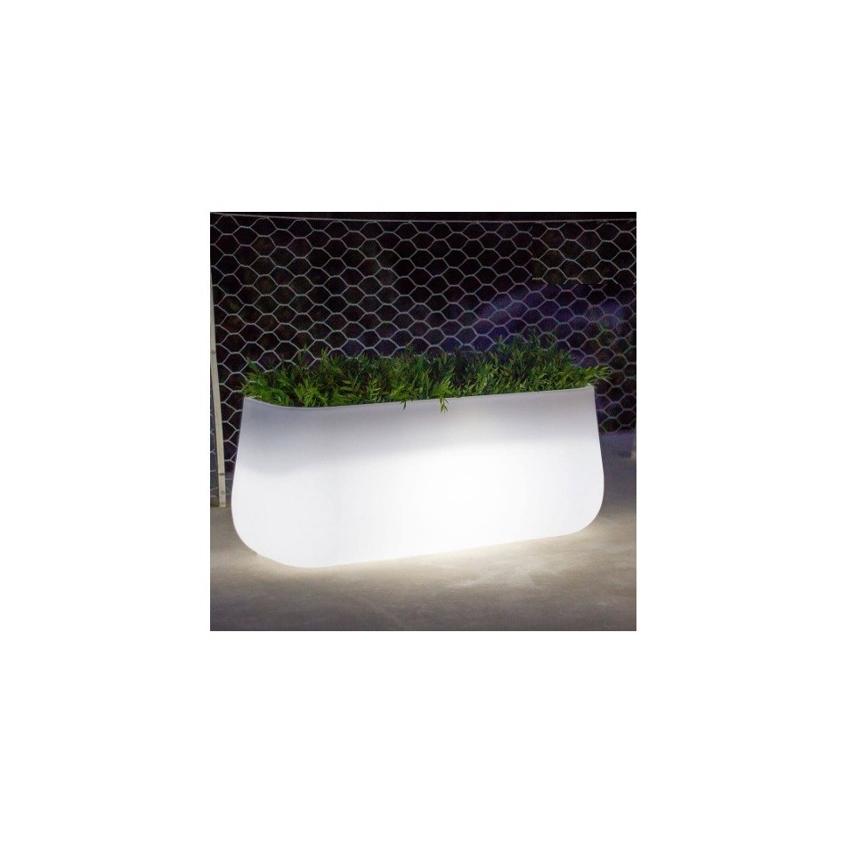 Macetero alargado, modelo Camelia Largo