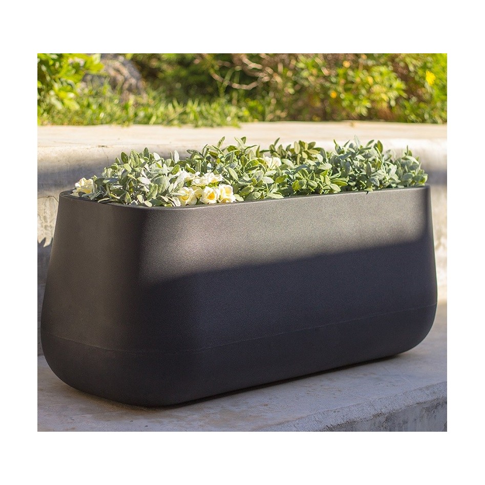 Macetero alargado, modelo Camelia Largo